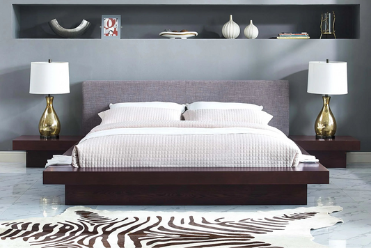 Freja 3 Piece Fabric Queen Bedroom Set FREE SHIPPING.