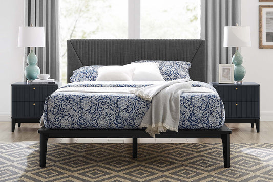 Dakota QUEEN Size 3 Piece Upholstered Bedroom Set FREE SHIPPING.