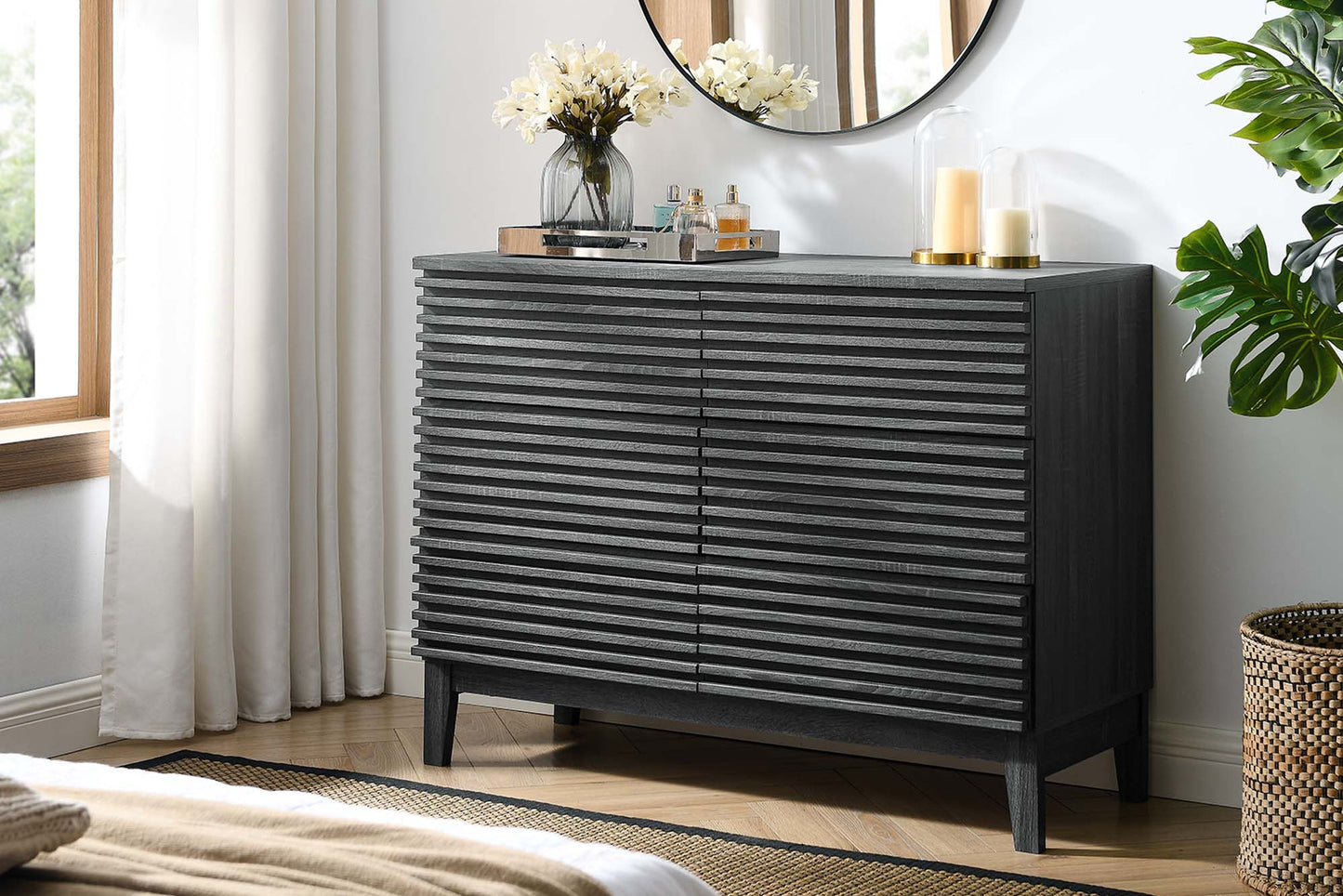 Render 6-Drawer Dresser in Charcoal FREE SHIPPING.