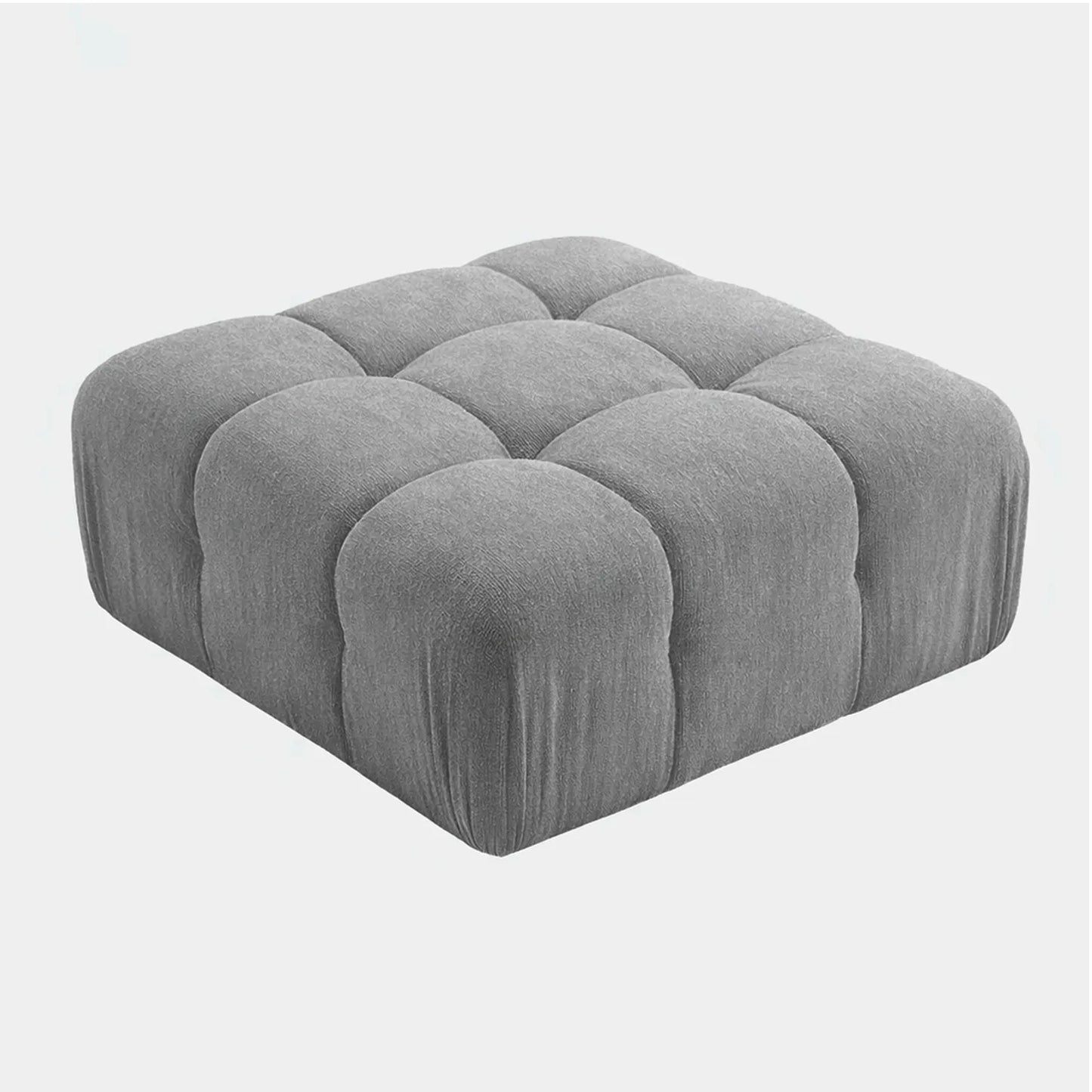 Munich Modular Fabric Sectional Light Grey, Dark Gey and White - Venini Furniture 