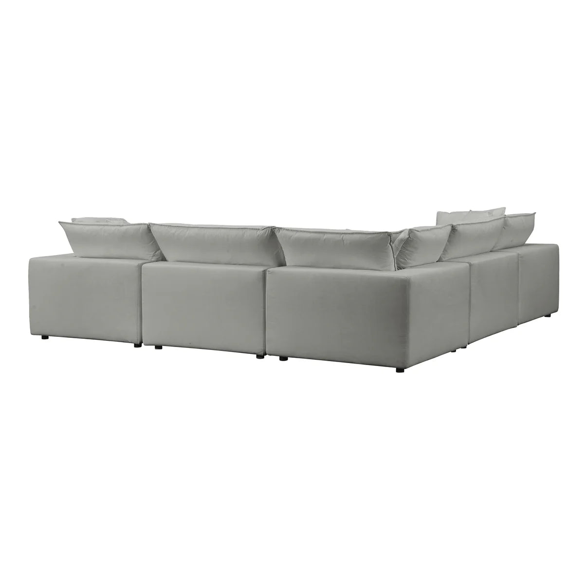 Cali 5-Piece Performance Fabric Modular L-Sectional