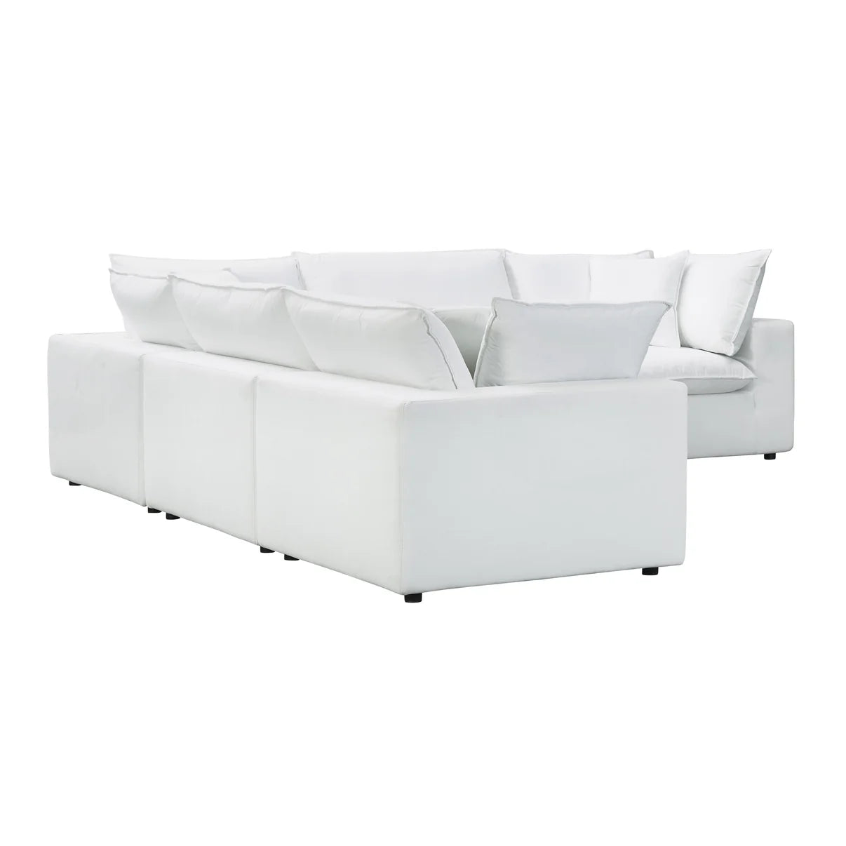Cali 5-Piece Performance Fabric Modular L-Sectional