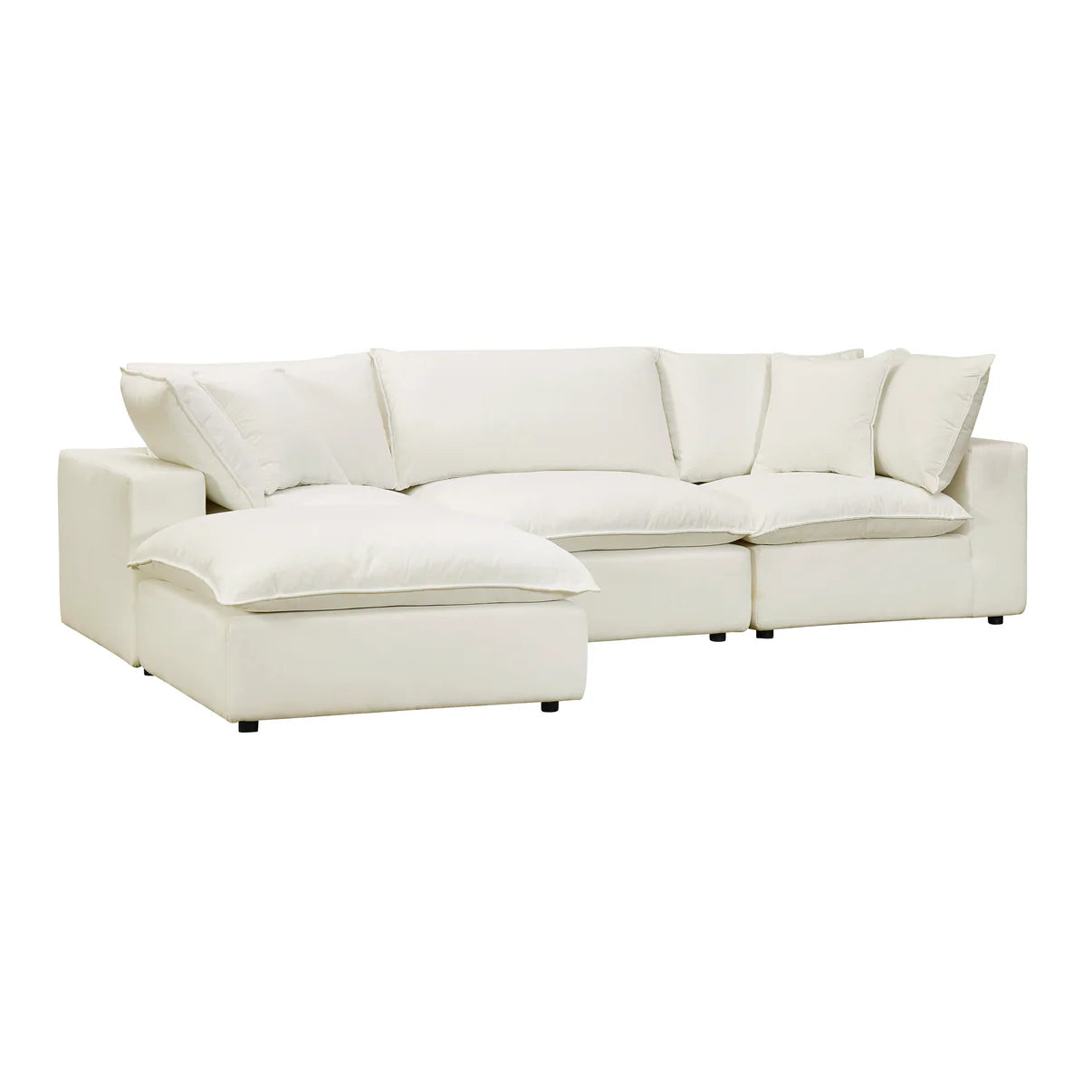 Cali 4-Piece Performance Fabric Modular Sectional