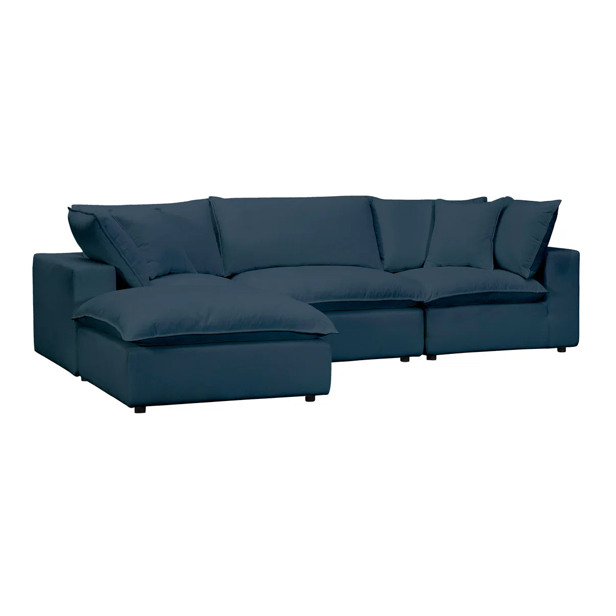 Cali 4-Piece Performance Fabric Modular Sectional