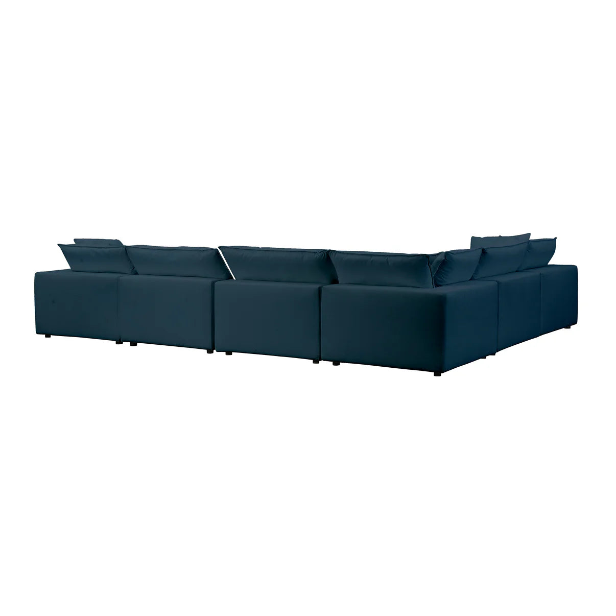 Cali 7-Piece Performance Fabric Modular Large Chaise Sectional
