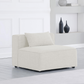 Cube Modular Armless Chair SKU: 630Grey-Armless