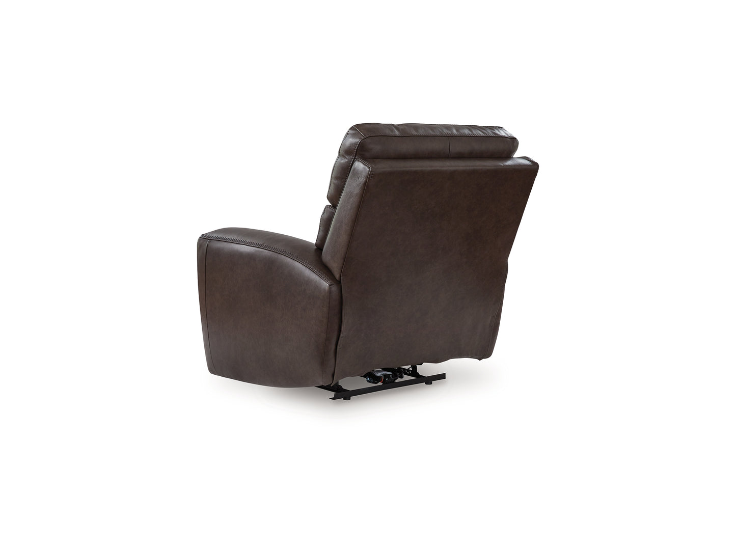 Beadel Dual Power Leather Recliner - Venini Furniture 