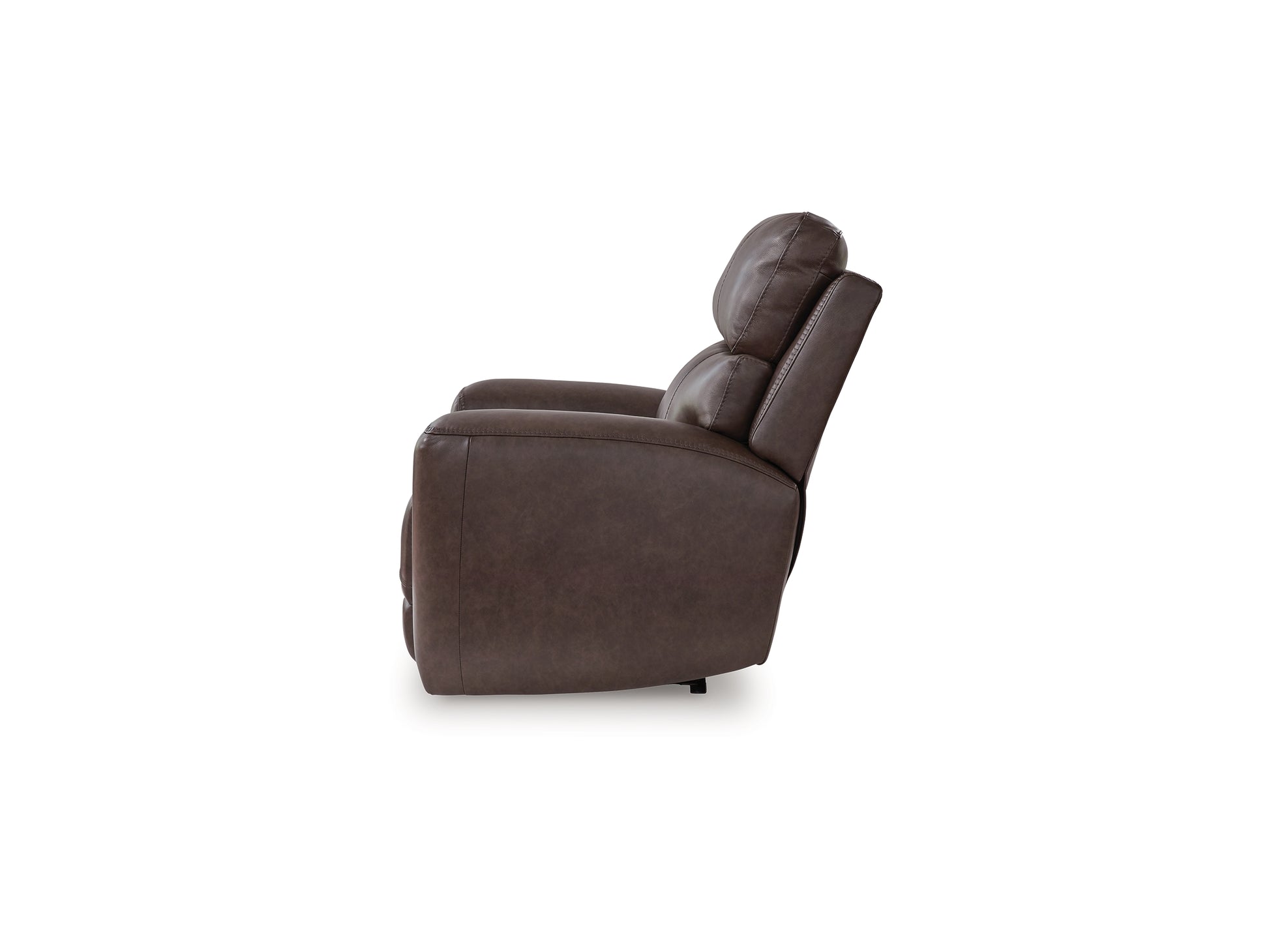 Beadel Dual Power Leather Recliner - Venini Furniture 
