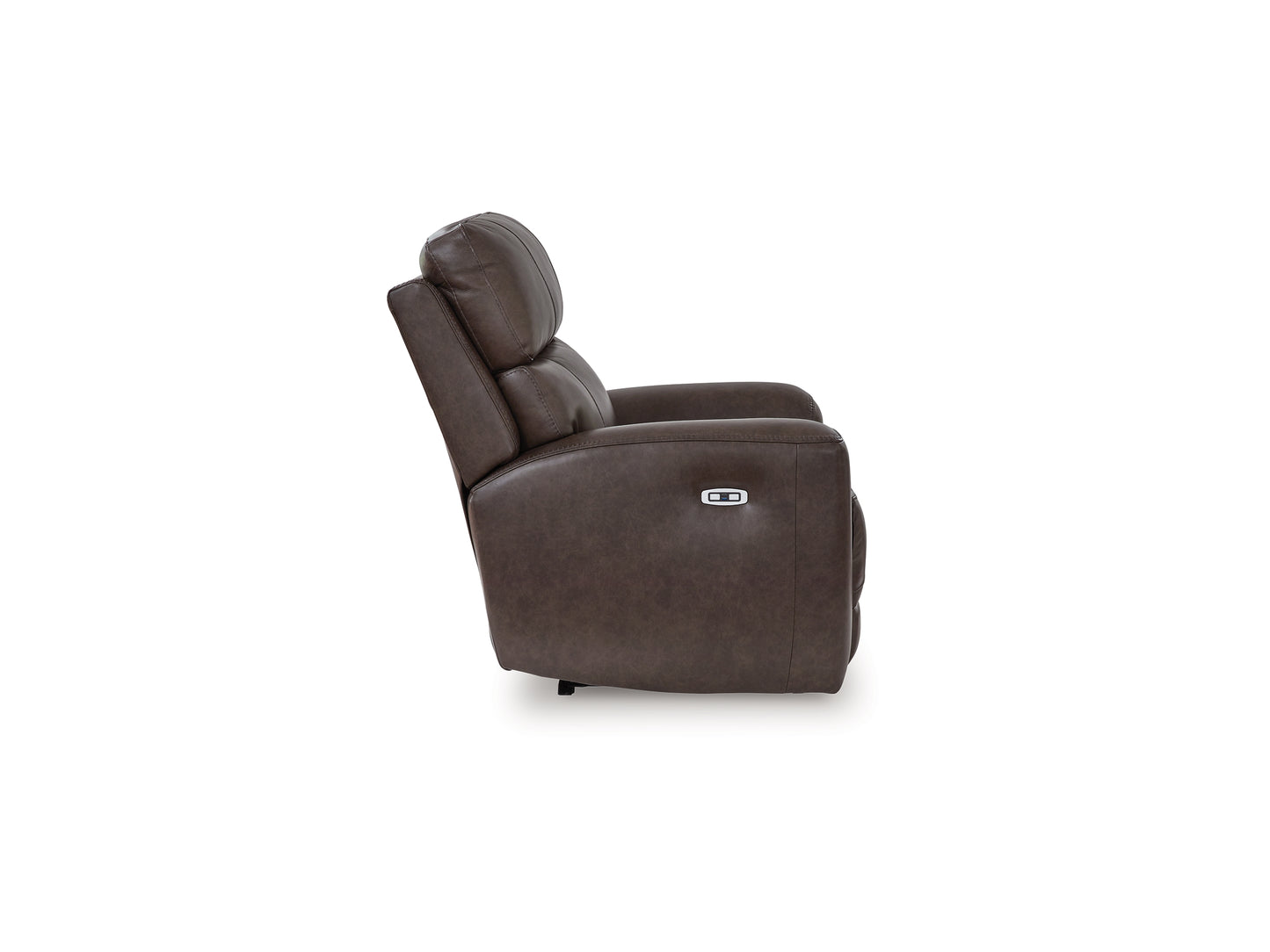 Beadel Dual Power Leather Recliner - Venini Furniture 