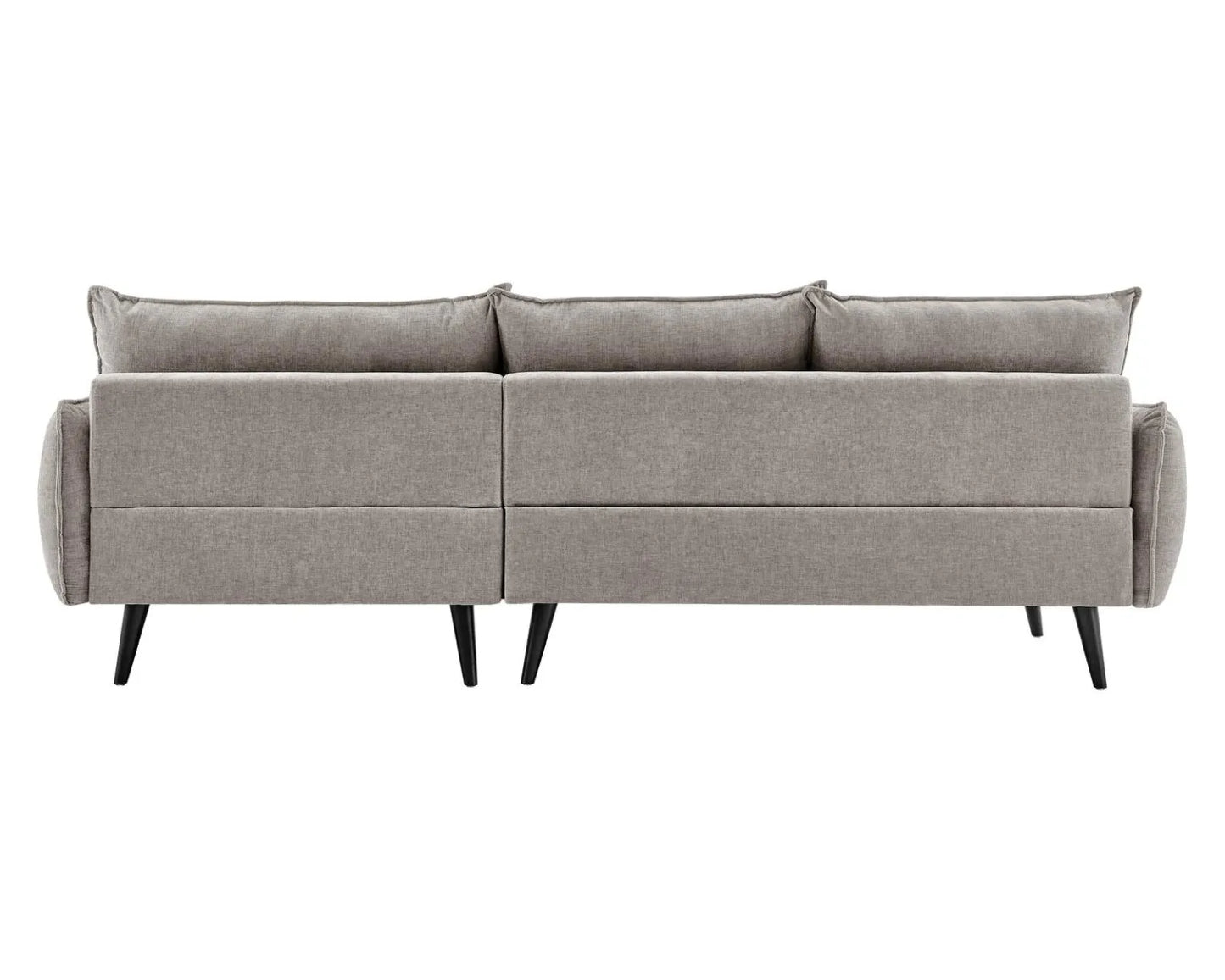 PARIS Sectional Right or Left in Beige, Light Gray or Dark Gray.