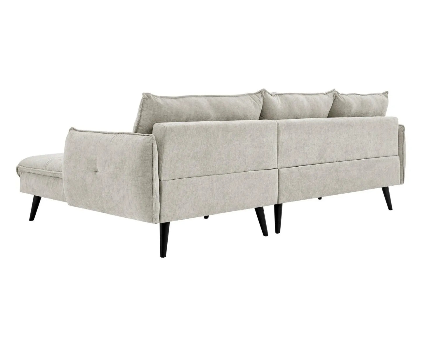 PARIS Sectional Right or Left in Beige, Light Gray or Dark Gray.