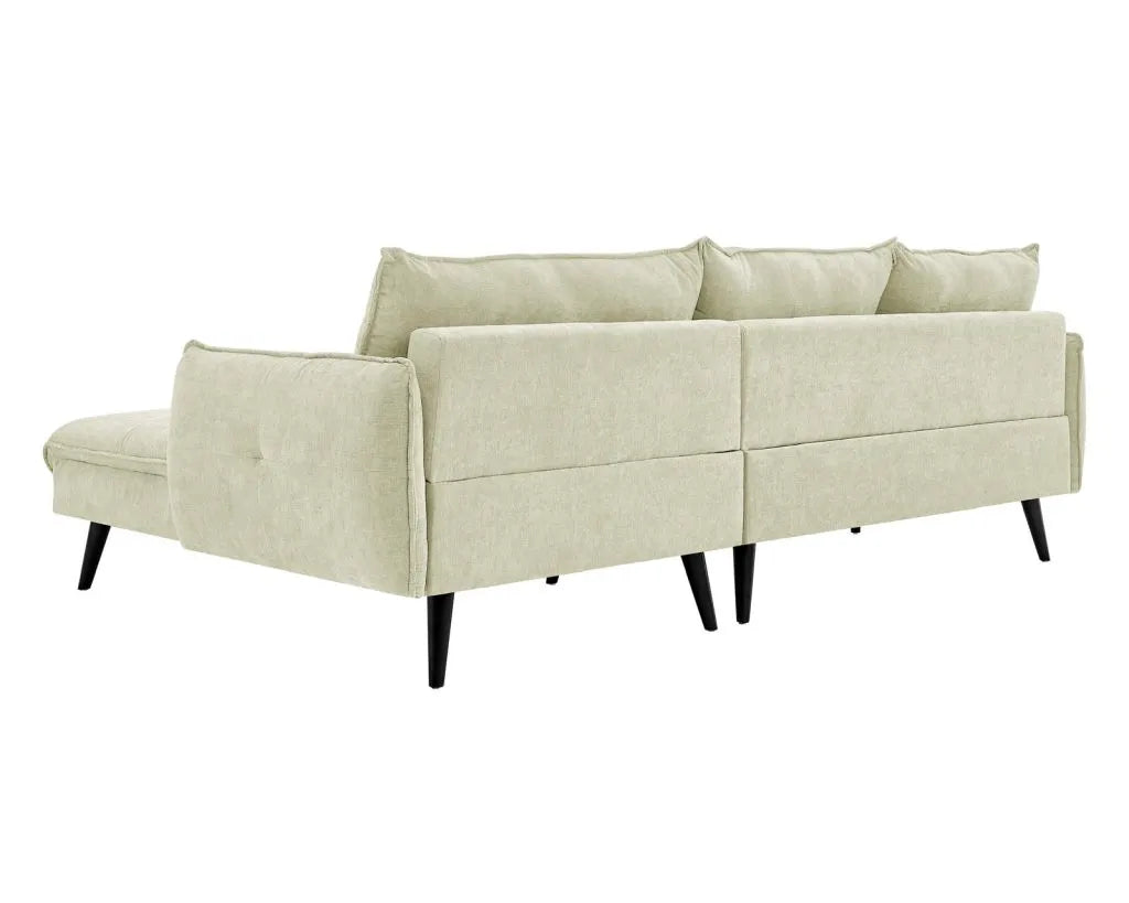 PARIS Sectional Right or Left in Beige, Light Gray or Dark Gray.