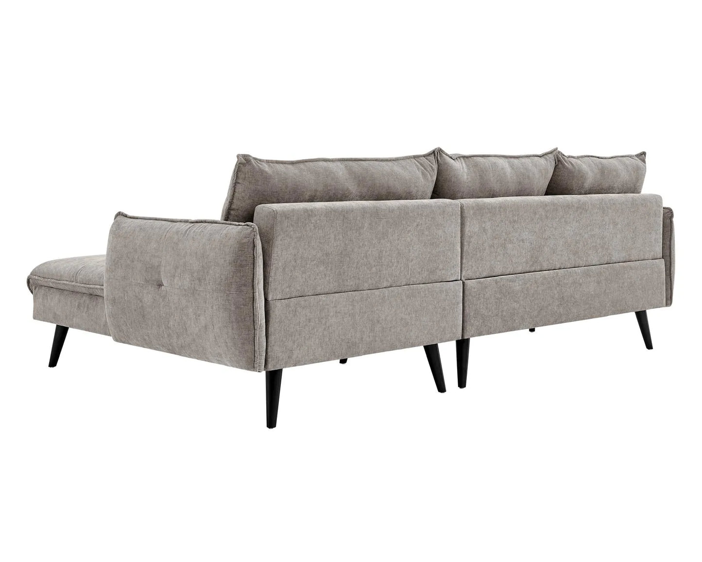 PARIS Sectional Right or Left in Beige, Light Gray or Dark Gray.
