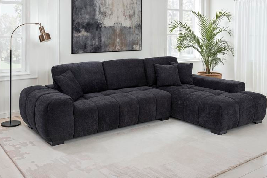 Camacho Upholstered Chaise Sectional Sofa Amber 503985 Commin Soon