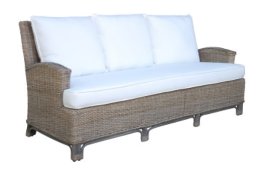 Exuma Sofa w/beige cushions
