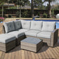 Mystic 4 Pc Sectional Set