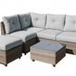 Mystic 4 Pc Sectional Set