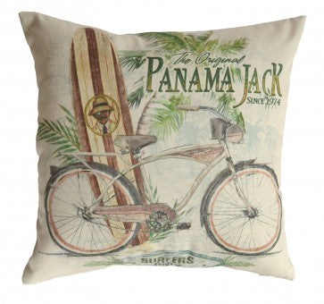 Beach Comber Throw Pillow