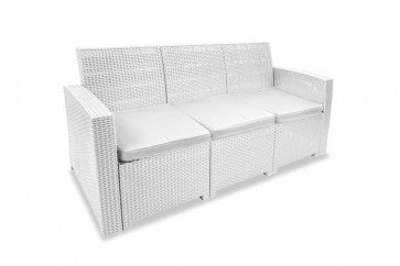 Plastique Sofa w/cushion SKU: PRP-113-CHO-S