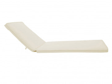 Optional Off-White Cushion for Graphite Curved Chaise Lounge