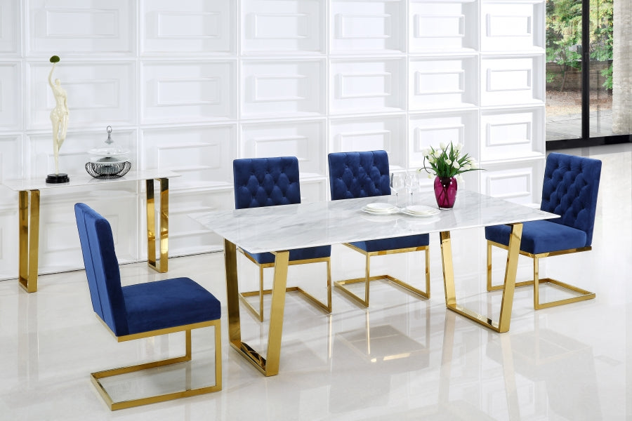 Cameron Gold Dining Table SKU: 712-T