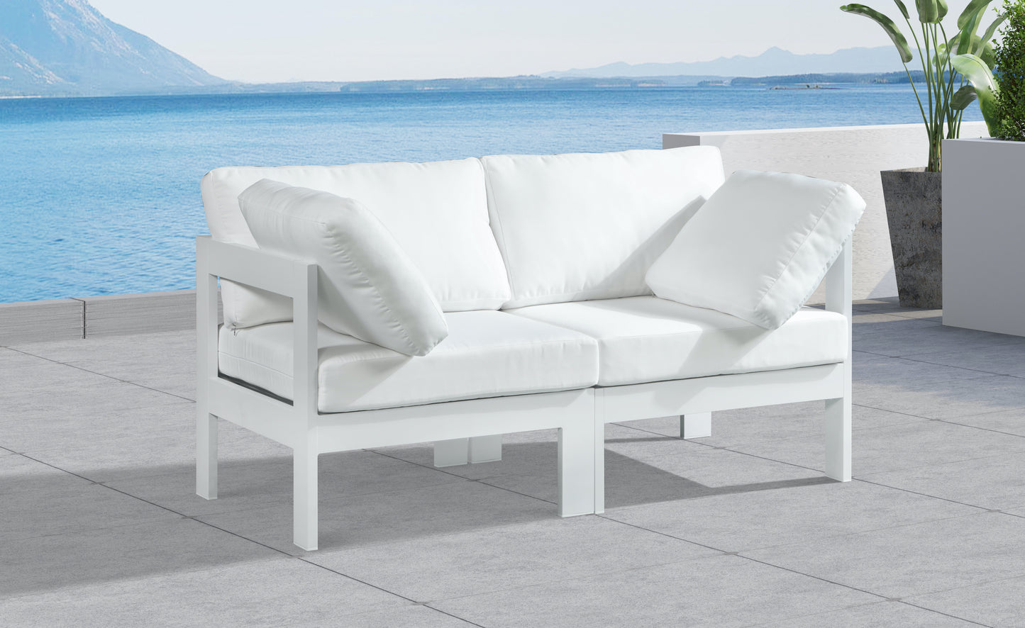 Nizuc Outdoor Patio Aluminum Modular Sofa SKU: 375-S60A