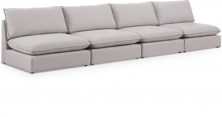 Mackenzie Linen Textured 160" Modular Sofa Model: 688-S160A