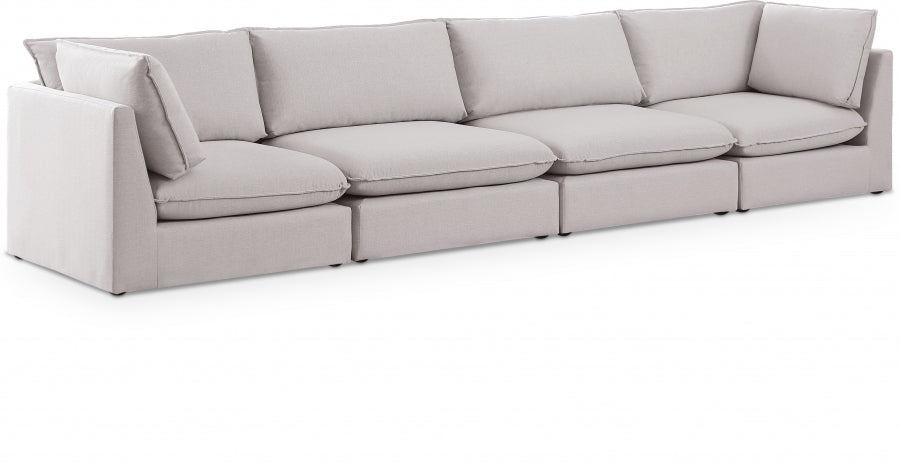 Mackenzie Linen Textured 160" Modular Sofa Model: 688-S160B