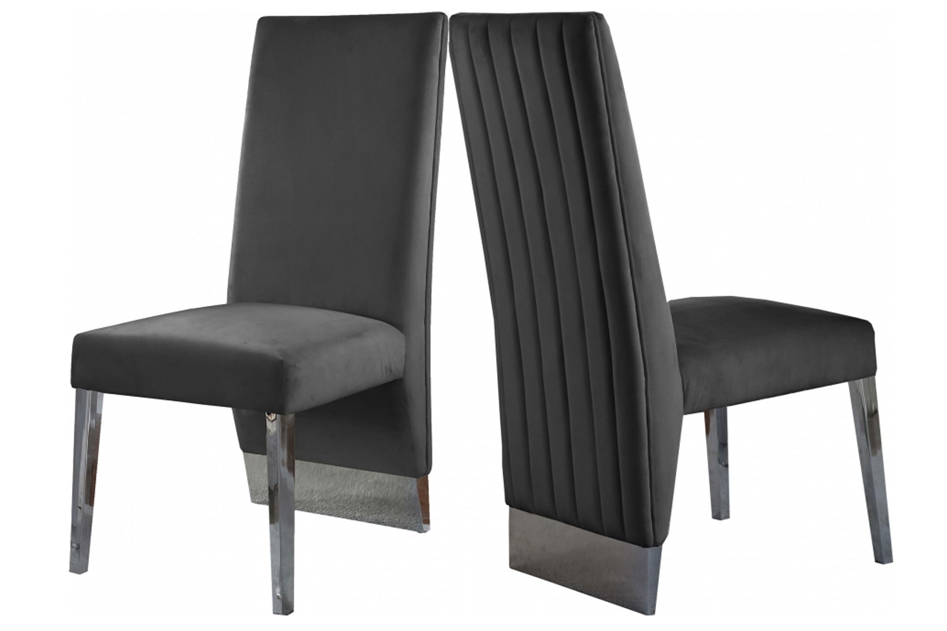 Porsha Velvet Dining Chair SKU: 756-C - Venini Furniture 