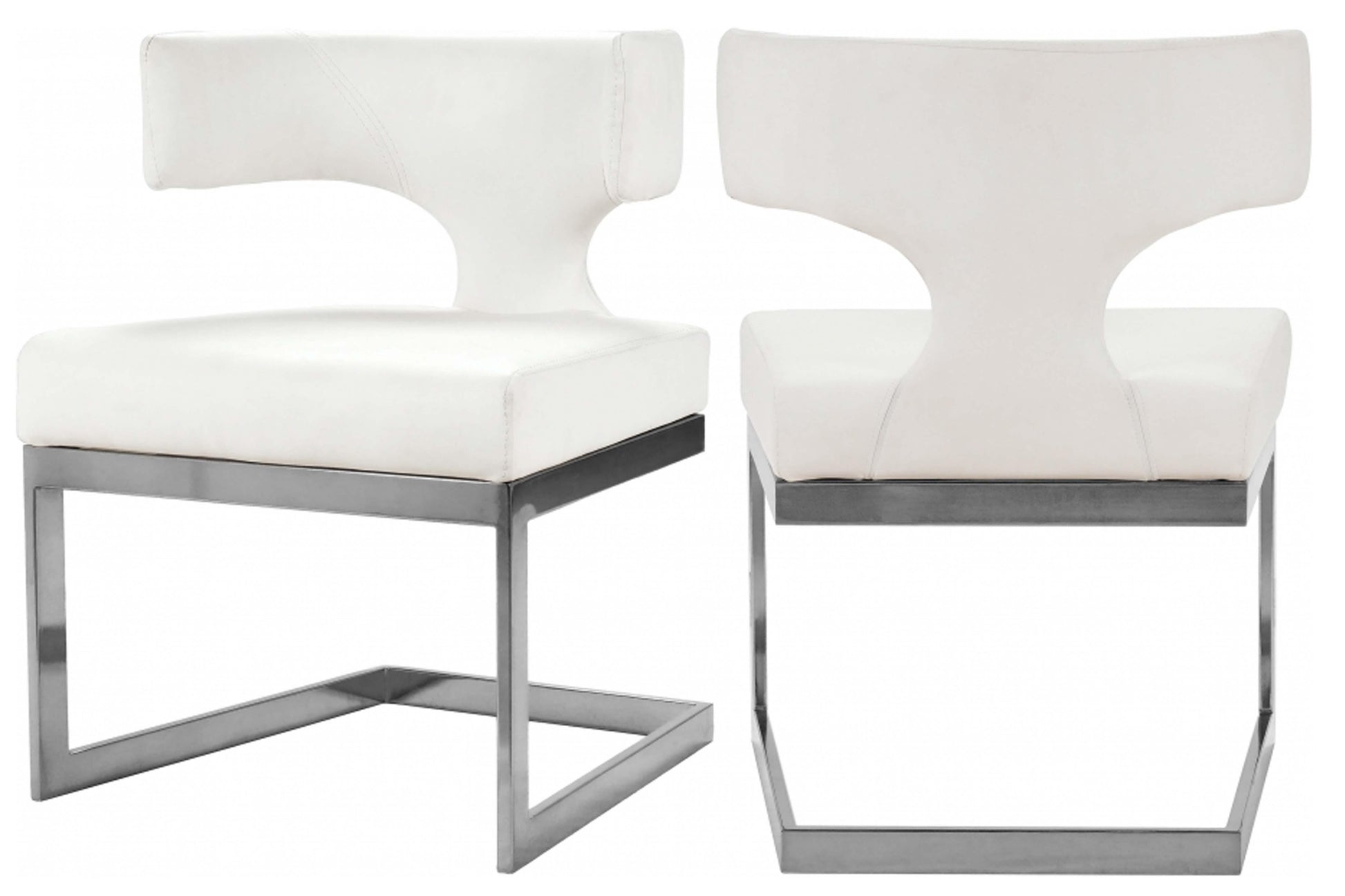 Alexandra Faux Leather Dining Chair SKU: 954-C - Venini Furniture 