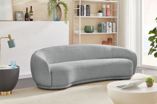 Hyde Boucle Fabric Sofa SKU: 693-S