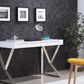 Sun office desk white Model 18TC-0098-WH
