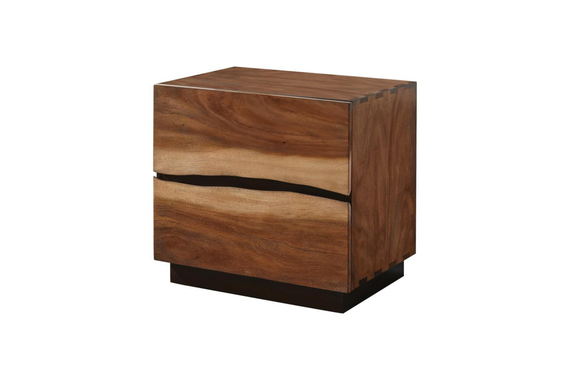 Bedroom nightstand with Smokey Walnut and Coffee Bean finish