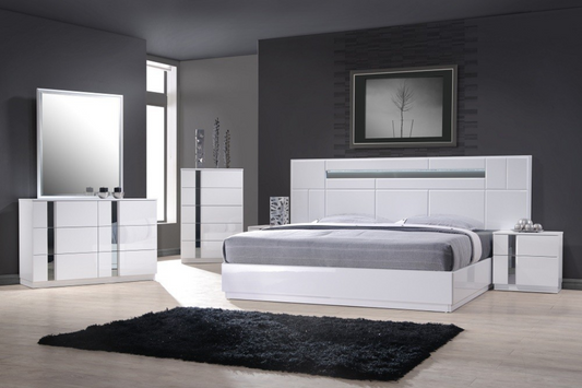 Palermo Bedroom Bed SKU: 17853/17714-C