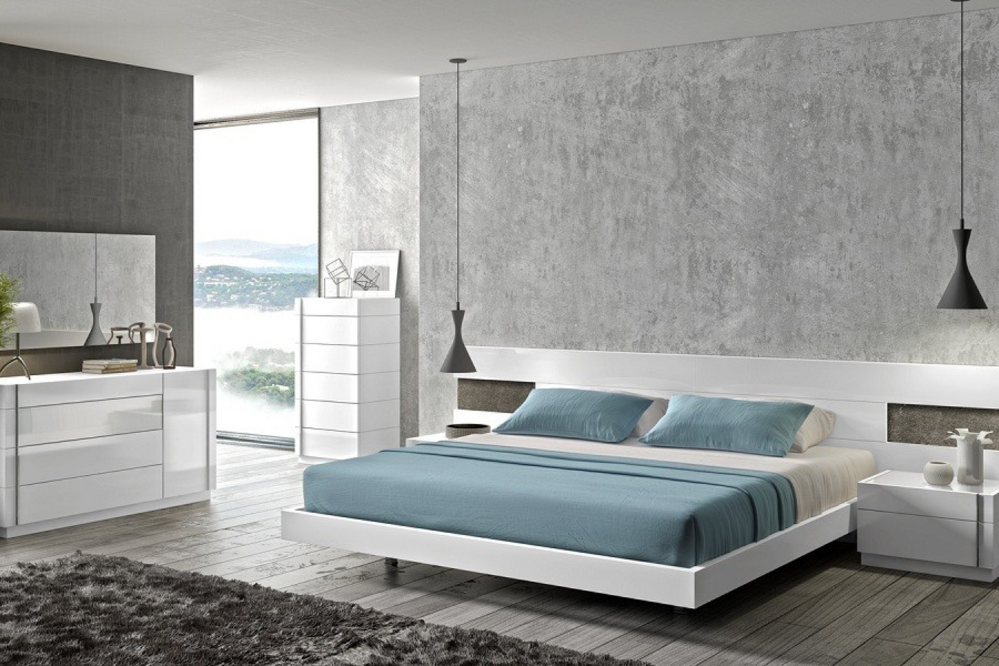 Amora Premium Bedroom Nightstand SKU: 17869