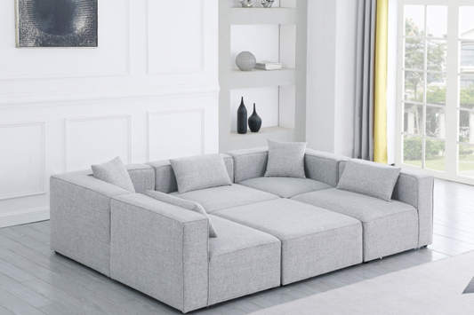 Cube Modular Sectional SKU: 630-Sec6C