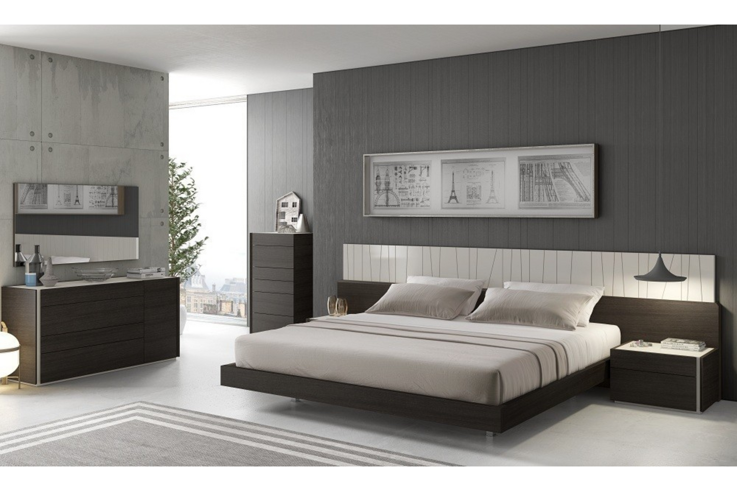 Porto Premium Bedroom Bed SKU: 17865