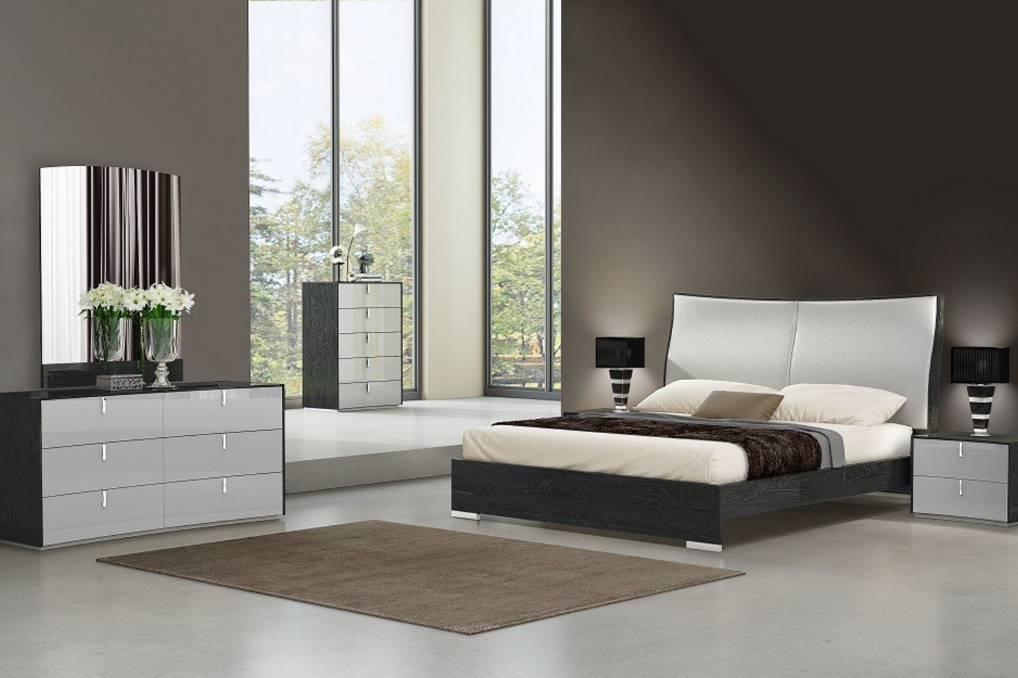 Vera Modern Bedroom Bed SKU: 17987