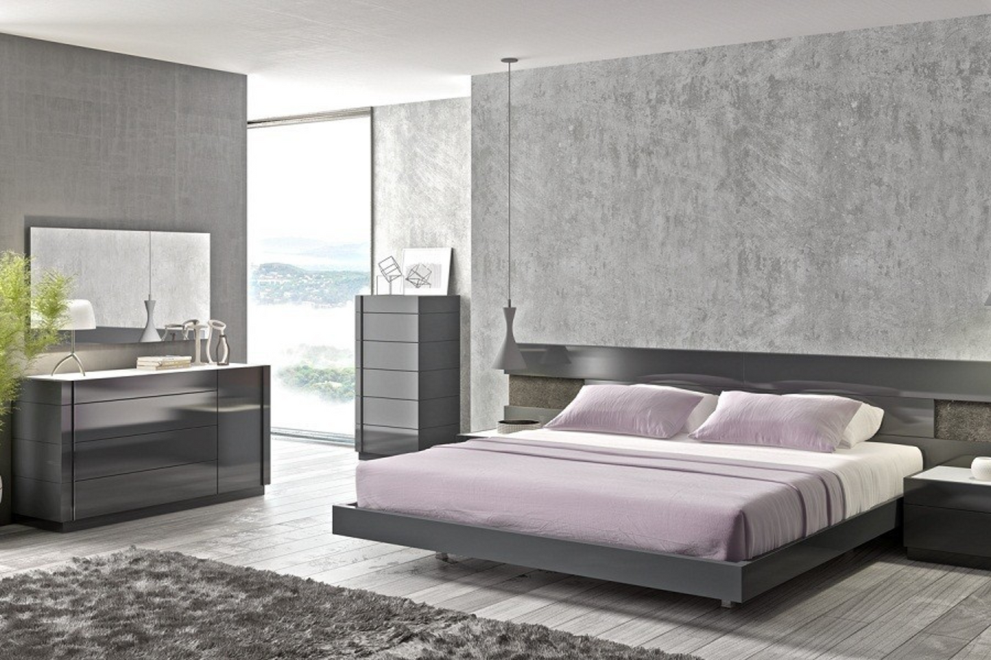 Braga Premium Bedroom Bed SKU: 178671