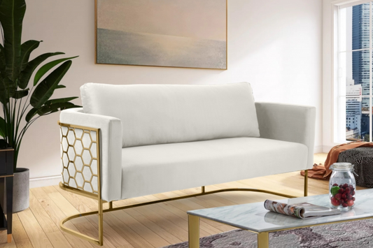 Casa Velvet Sofa SKU: 692-S