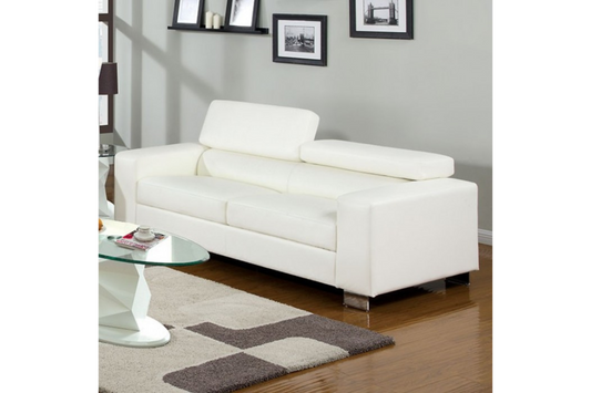 Varenna White Sofa Model 18CM6336WH-S