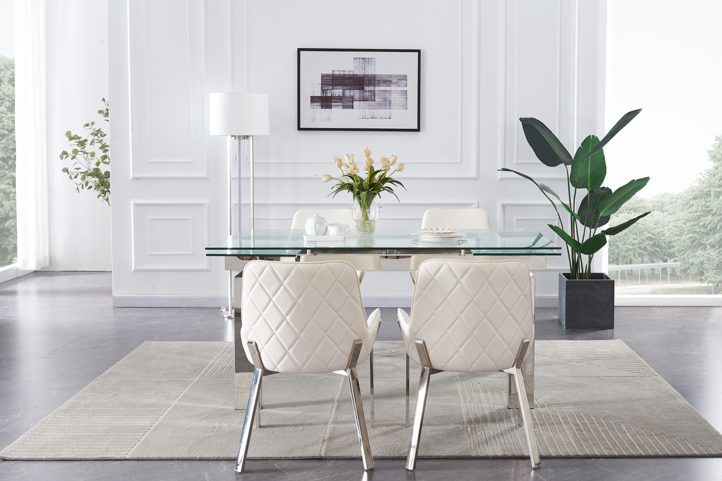 Moda Extension Dining Table SKU: 18872