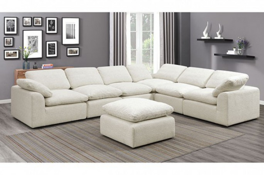 Taranto Sectional 6PC Seat Model 18CM6974BG-6SEAT