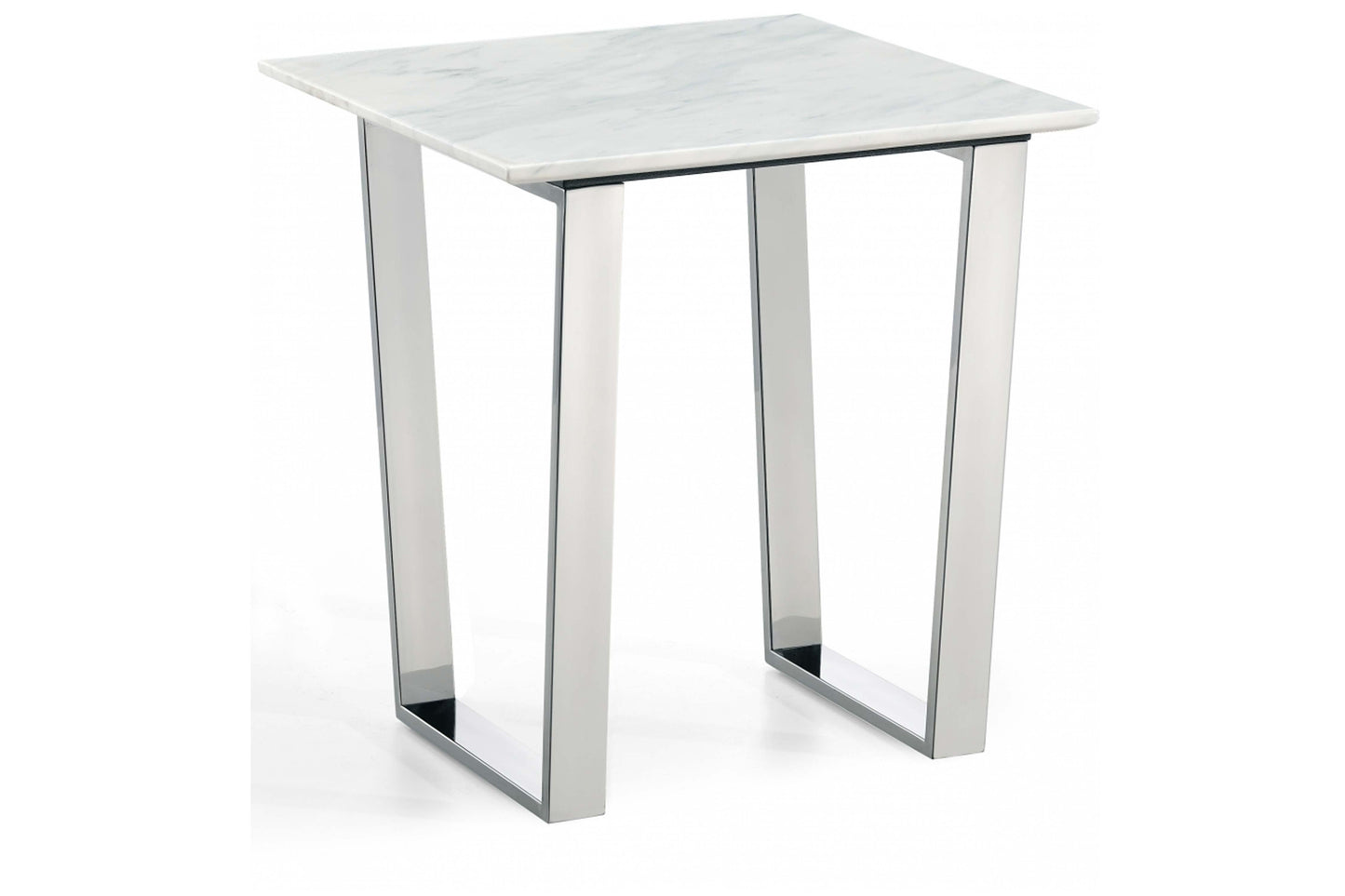 Carlton Chrome End Table SKU: 235-E - Venini Furniture 