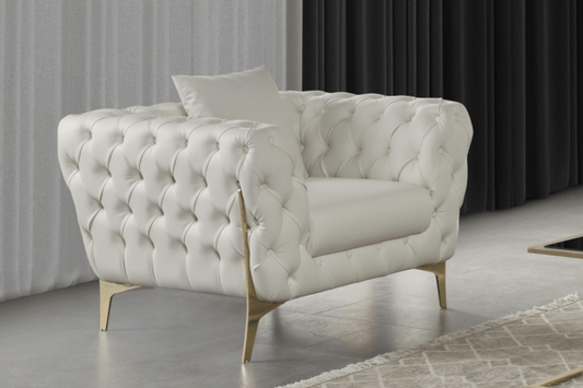 faux leather chair