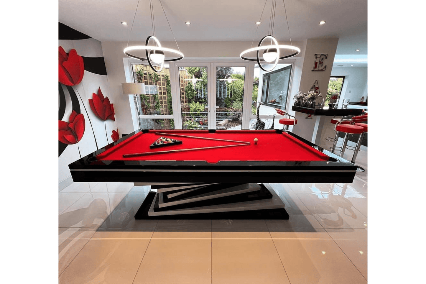 Table snooker billiards table indoor or outdoor luxury design CHE07 - Venini Furniture 