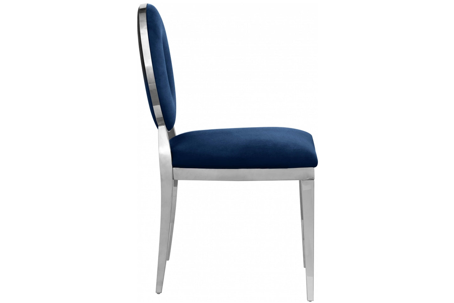 Carousel Velvet Dining Chair SKU: 859-C - Venini Furniture 