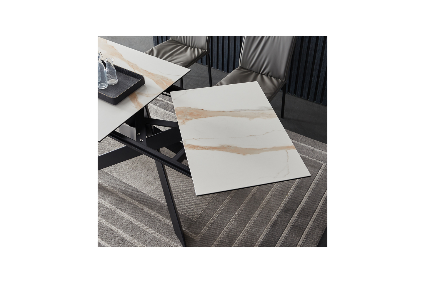 Mesa de comedor extensible Calcutta SKU: 18882 