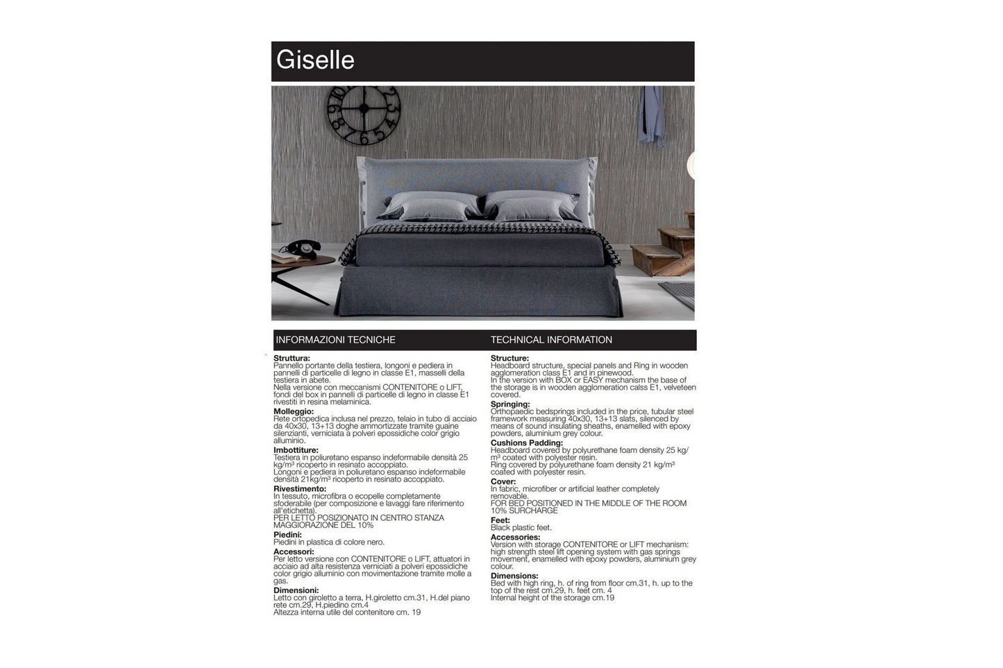 Giselle Storage Bed SKU: 18085