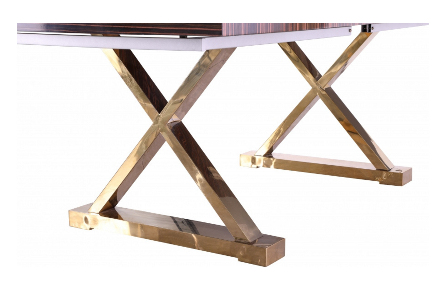 Excel Extendable 2 Leaf Dining Table SKU: 996-T
